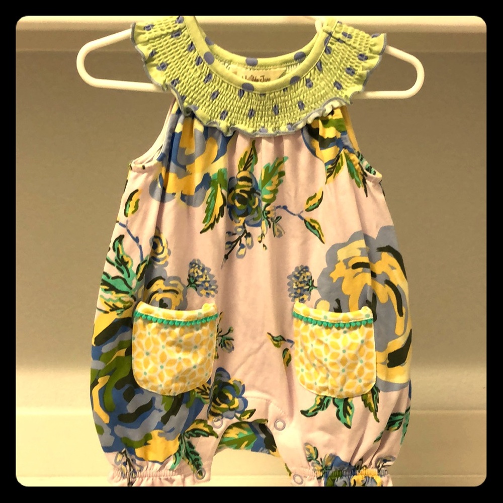 Matilda Jane bubble romper, size 6-12 months